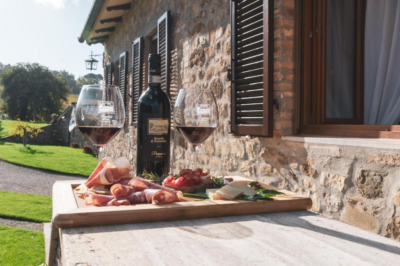 Wine Estate Rooms Paradiso Di Cacuci モンタルチーノ エクステリア 写真